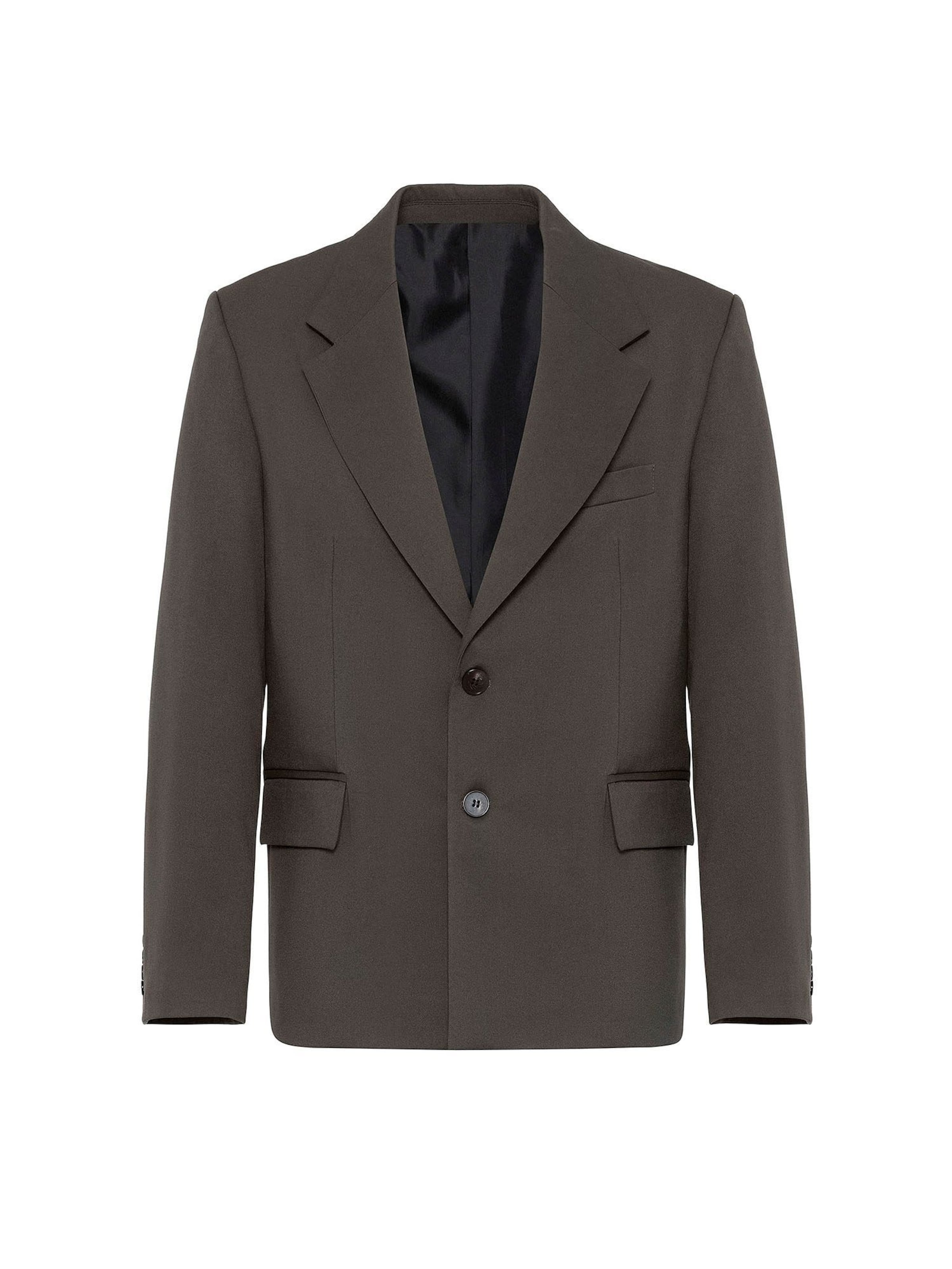 Antioch Regular fit Бизнес сако в зелено: отпред