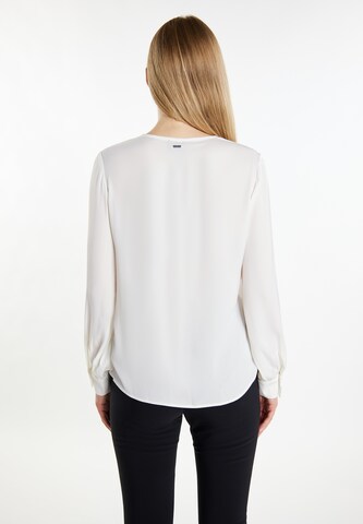 DreiMaster Klassik Blouse 'Ledkin' in White