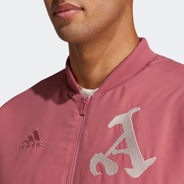 ADIDAS SPORTSWEAR Athletic Jacket 'FC Arsenal Chinese Story' in Pink