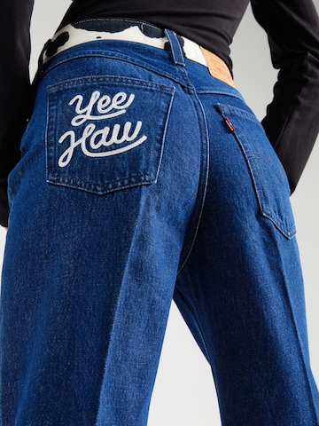 LEVI'S ® Flared Jeans 'RIBCAGE BELL X TS' in Blue