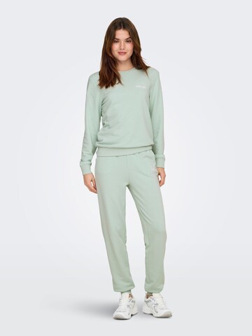 ONLY PLAY Sweatshirt 'ONPCava' in Green