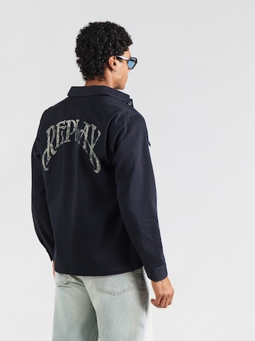 REPLAY Tussenjas in Zwart: voorkant