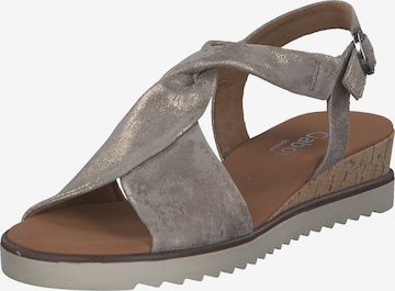 GABOR Sandals in Grey: front