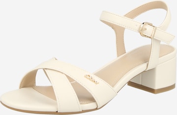 s.Oliver Pántos szandál - bézs: elől