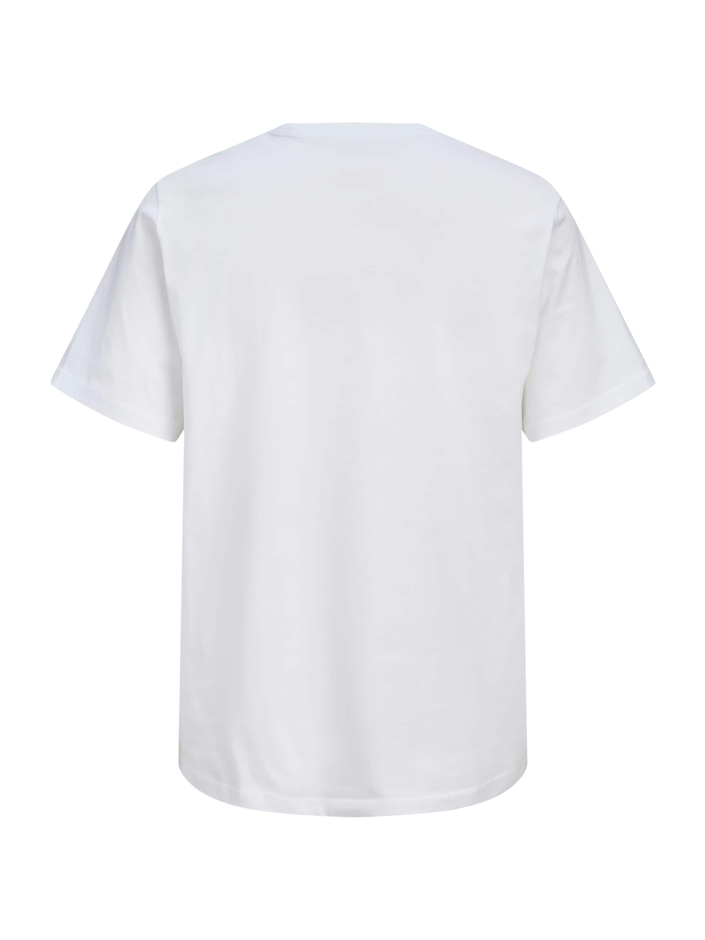 JACK & JONES T-Shirt 'JJFRANK' in Weiß