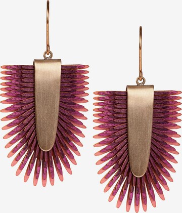 Gretchen Earrings 'Pam Pem Earring L' in Red: front