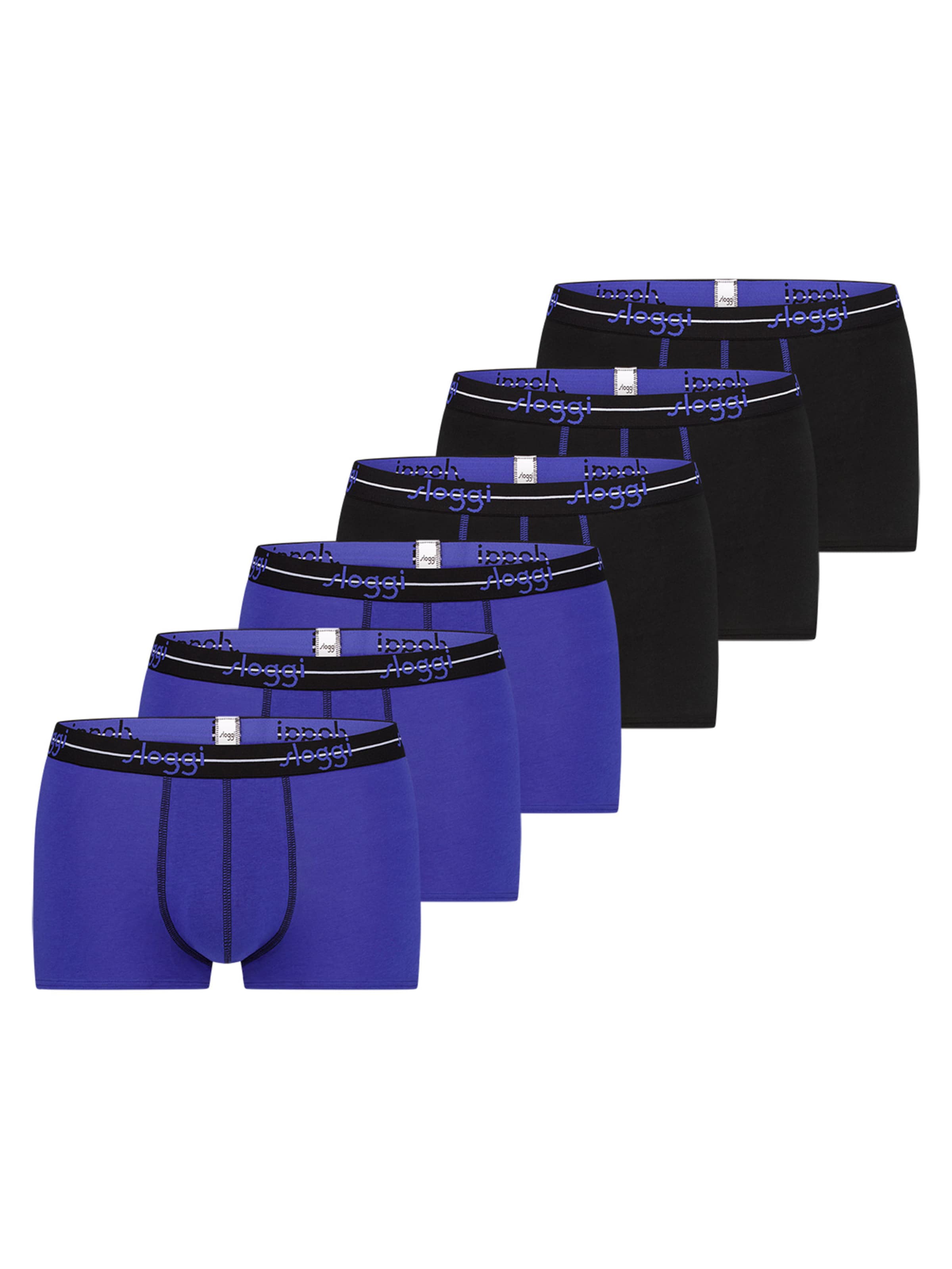 SLOGGI Boxer shorts 'Start' in Blue: front