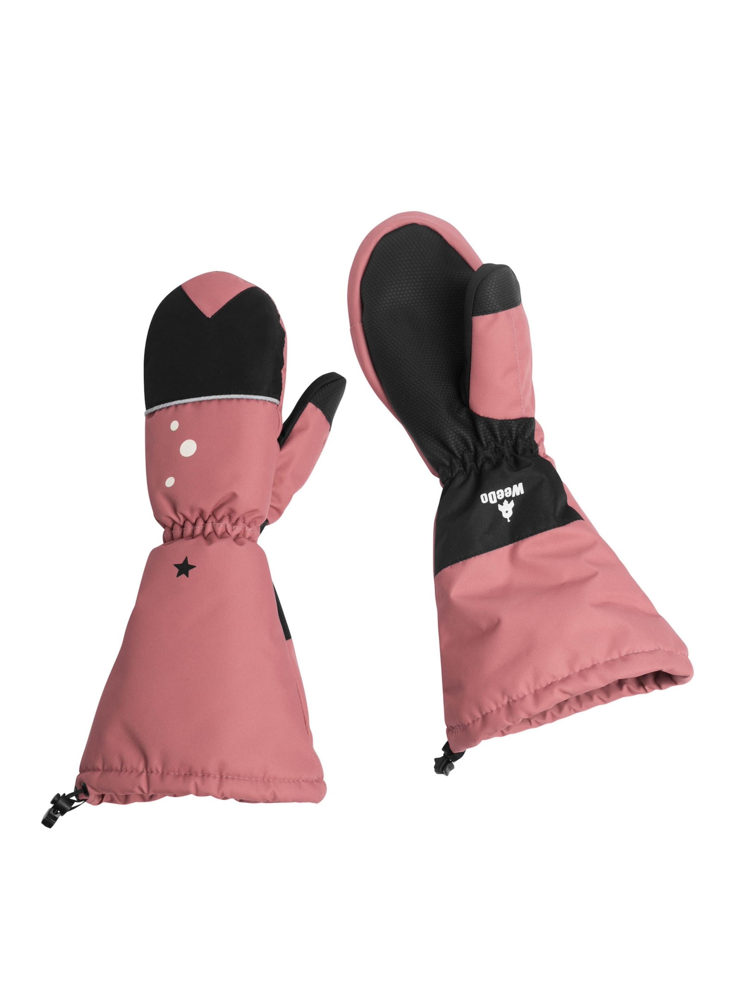 WeeDo Handschuhe 'OHDEER' in Pink: Vorderseite