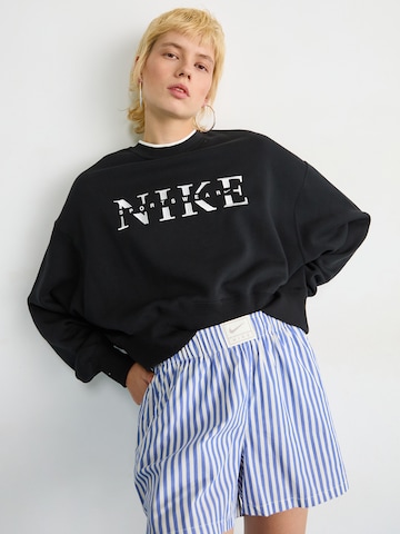 Nike Sportswear Суичър 'PHNX FLC' в черно