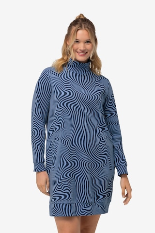 Ulla Popken Jurk in Blauw: voorkant