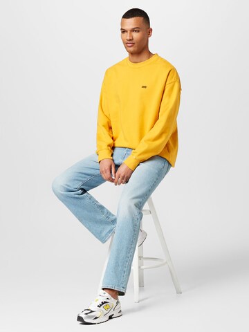 LEVI'S ® Sweatshirt 'Gold Tab™ Crewneck' in Orange