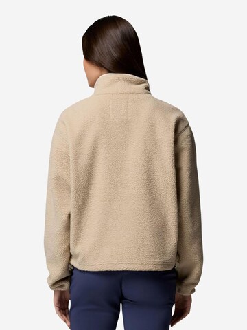 COLUMBIA - Sudadera 'Helvetia™ II Cropped Half Snap Fleece 2092231' en beige