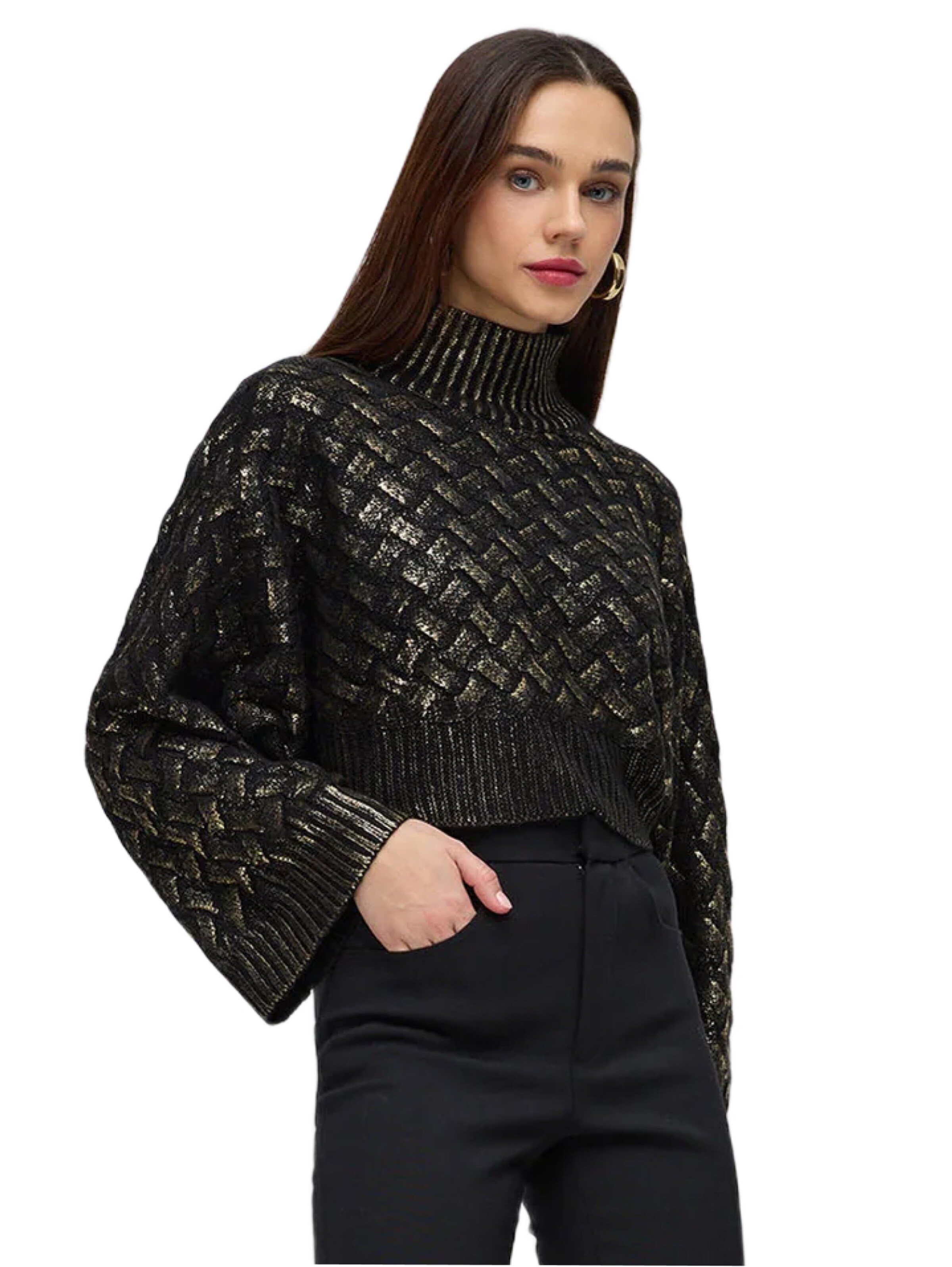 No Matter What Sweater in Black