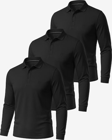 normani Sweatshirt 'Lyroe' in Schwarz: Vorderseite
