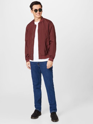 ABOUT YOU Between-season jacket 'Aaron' in Red
