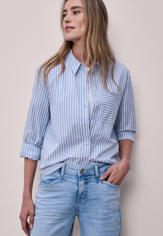 STREET ONE Blouse in Blauw