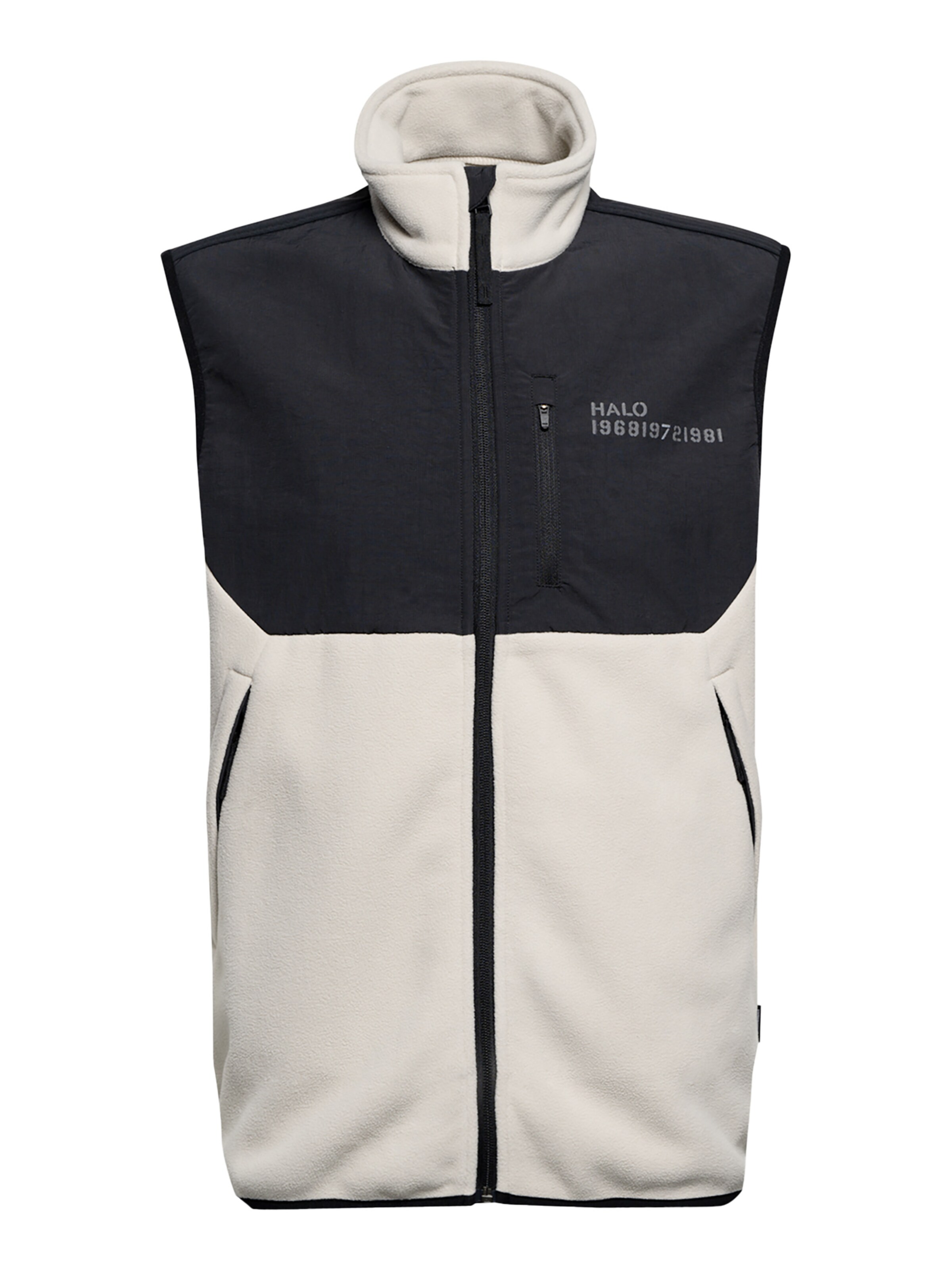 HALO Bodywarmer in Beige: voorkant