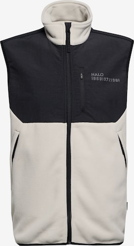 Gilet HALO en beige : devant