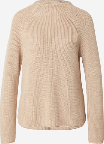 Pullover di monari in marrone: frontale
