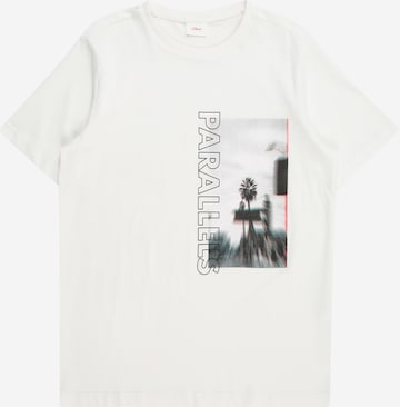 s.Oliver - Camiseta en blanco: frente