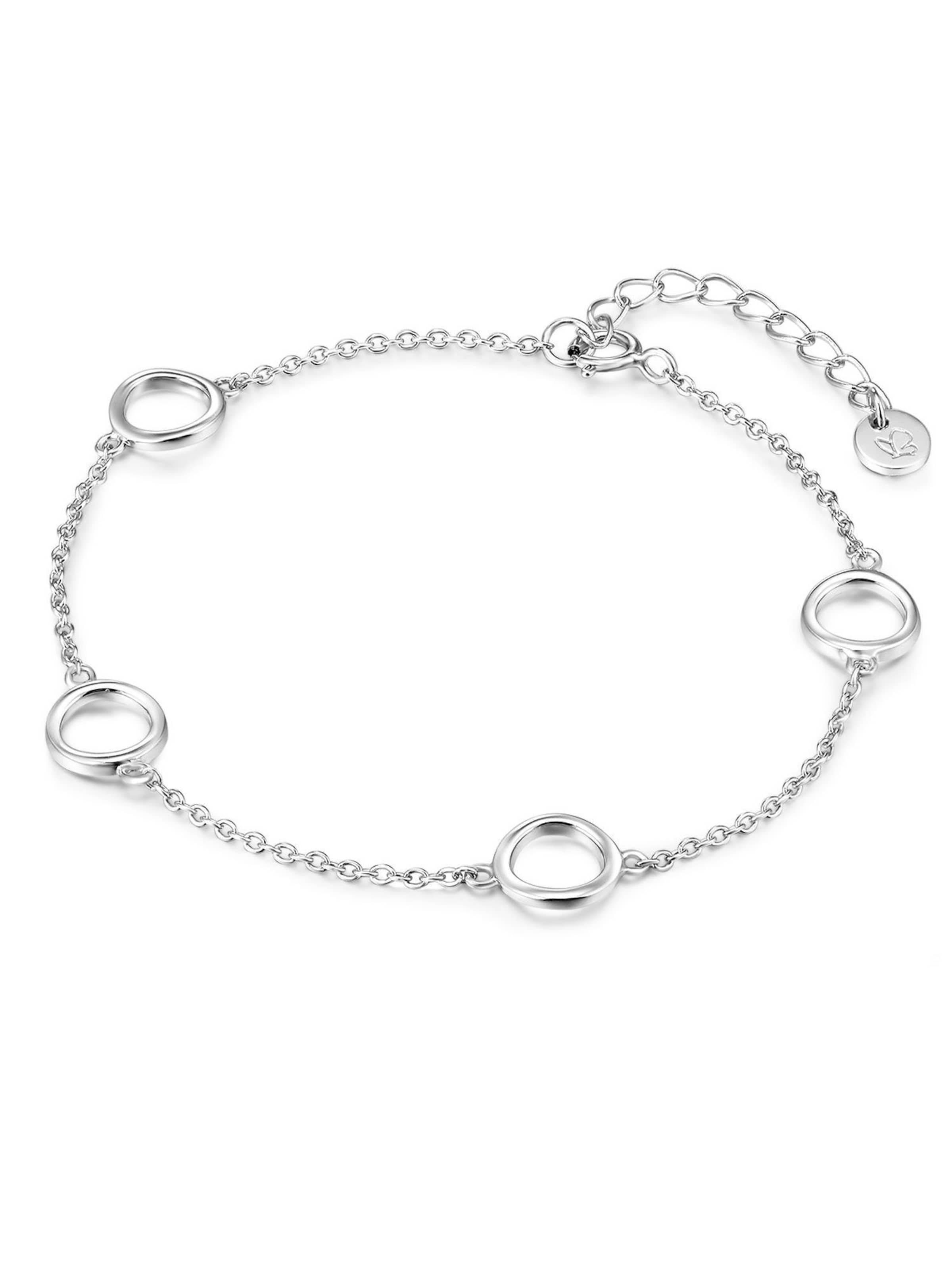 Glanzstücke München Armband in Zilver: voorkant
