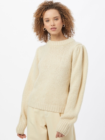 Pull-over 'TREPKA' Envii en beige : devant