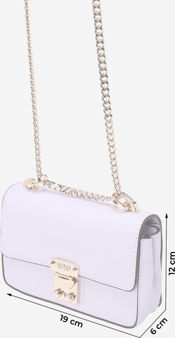 GUESS - Mala de ombro 'ELIETTE' em roxo