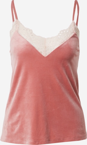 ABOUT YOU x hunkemöller Pajama Shirt 'Cami' in Pink: front