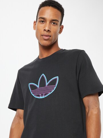 Maglietta 'Sprt Outline Logo' di ADIDAS ORIGINALS in nero