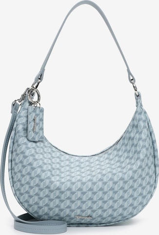 Borsa a spalla 'Francesca' di Tamaris in blu: frontale