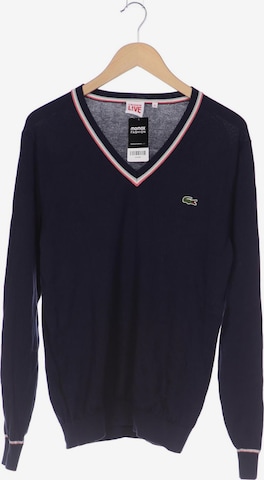 Lacoste LIVE Sweater & Cardigan in M in Blue: front
