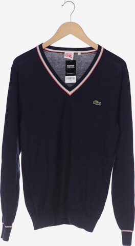 Lacoste LIVE Sweater & Cardigan in M in Blue: front