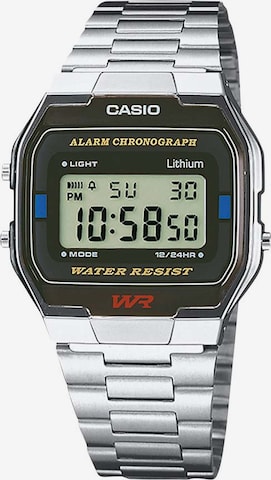 CASIO VINTAGE Digitaluhr in Silber: predná strana