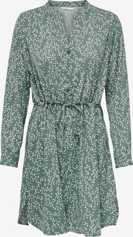 Robe-chemise 'Cory' ONLY en vert : devant