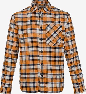 Shiwi - Regular Fit Camisa 'Luke' em amarelo: frente