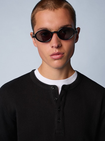 Bershka Shirt in Zwart