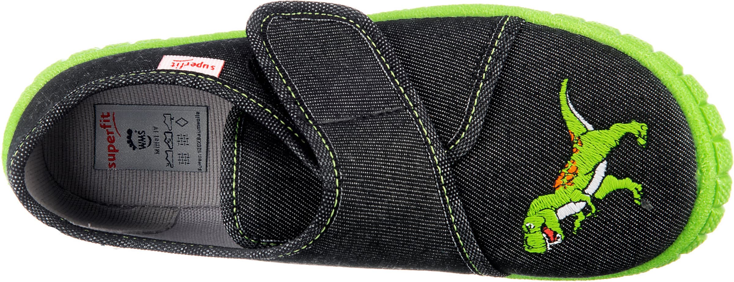 SUPERFIT Innesko 'Bill' i svart