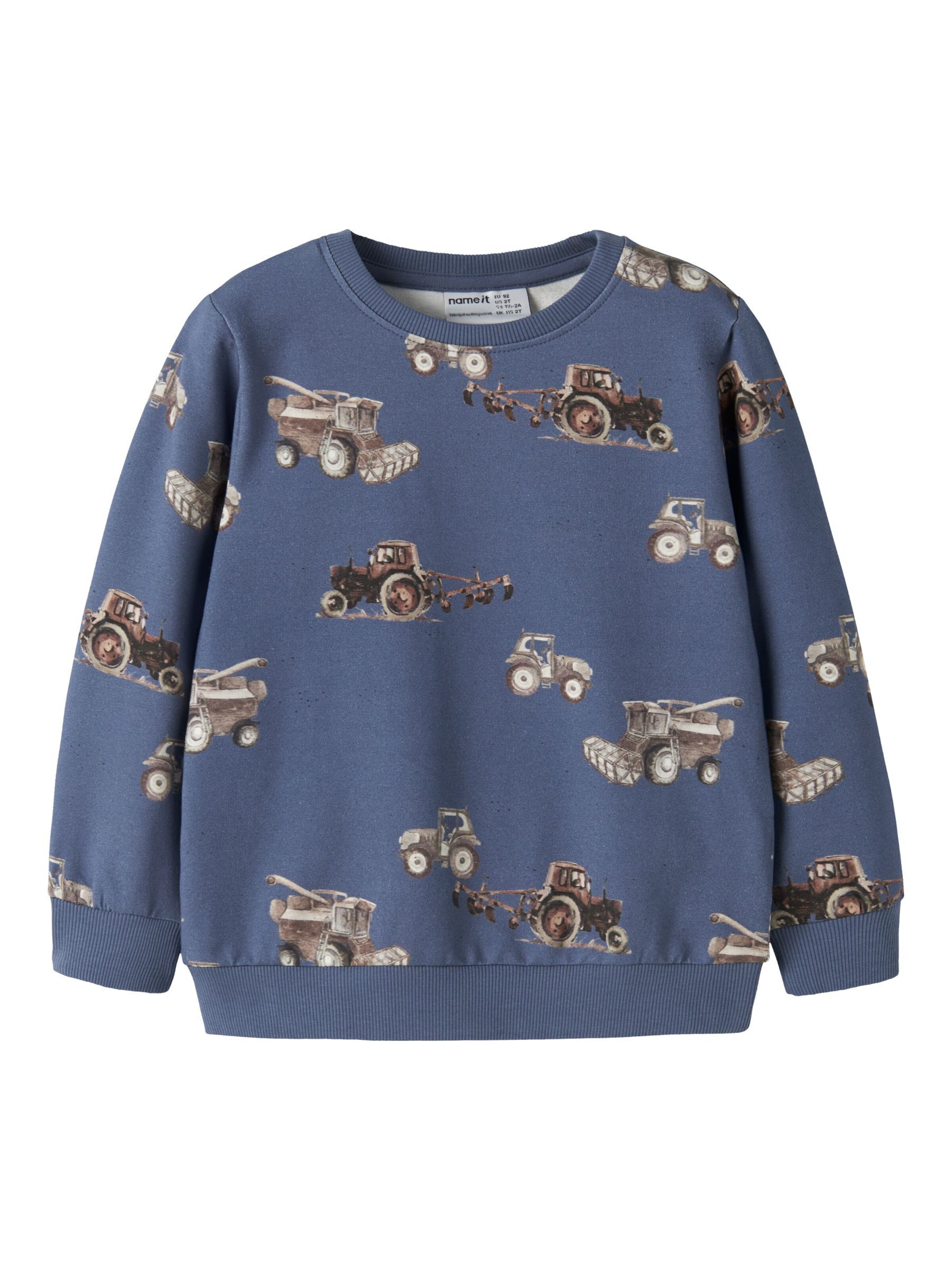 NAME IT Sweatshirt in Blue: front