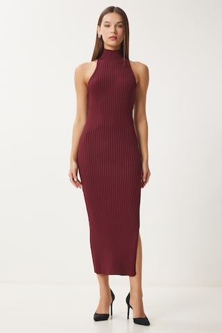 Happiness İstanbul Kleid in Rot: Vorderseite