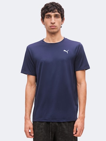 zils PUMA Sporta krekls 'TAD ESSENTIALS': no priekšpuses