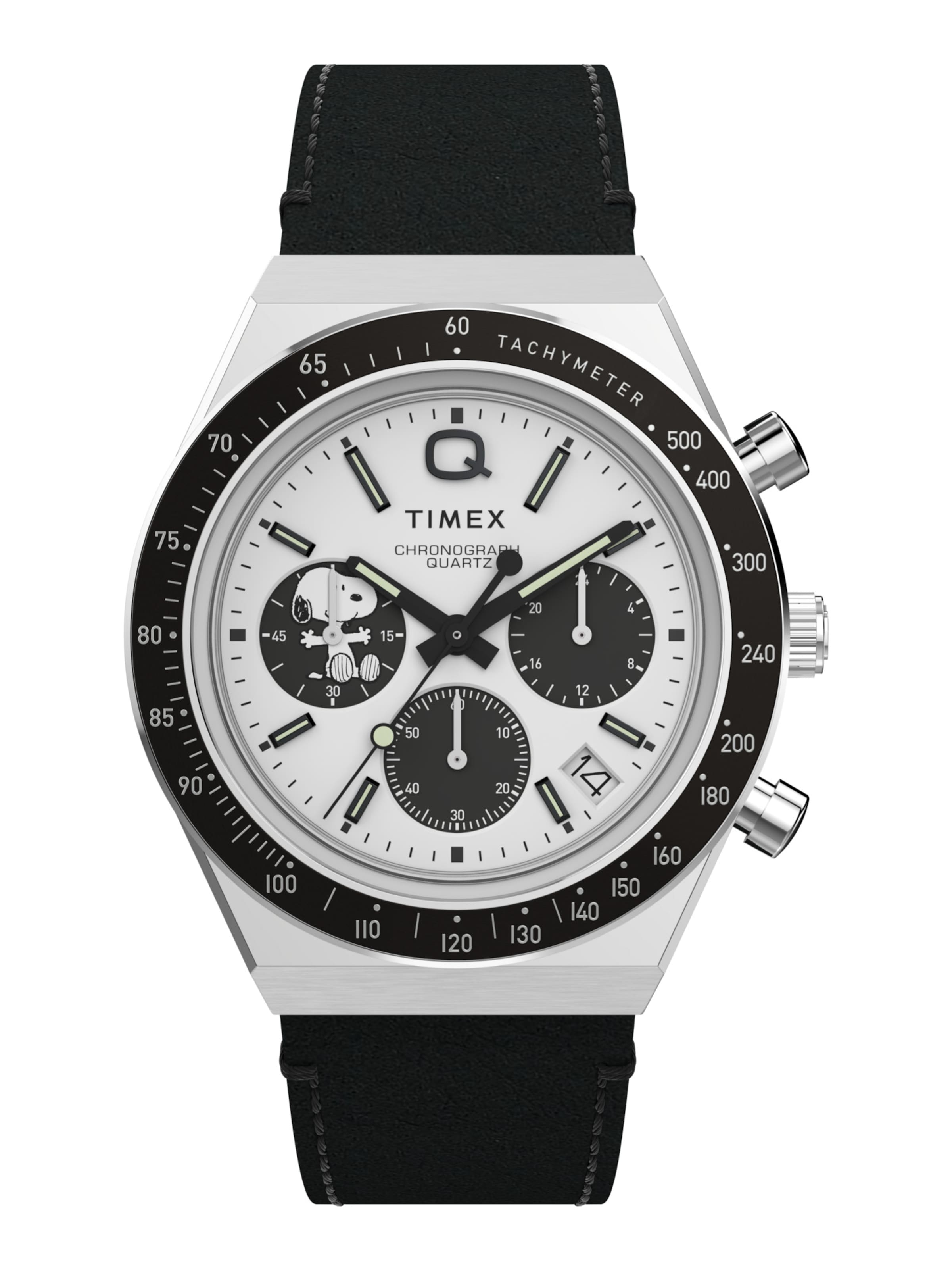 TIMEX Analog Watch in Black: front