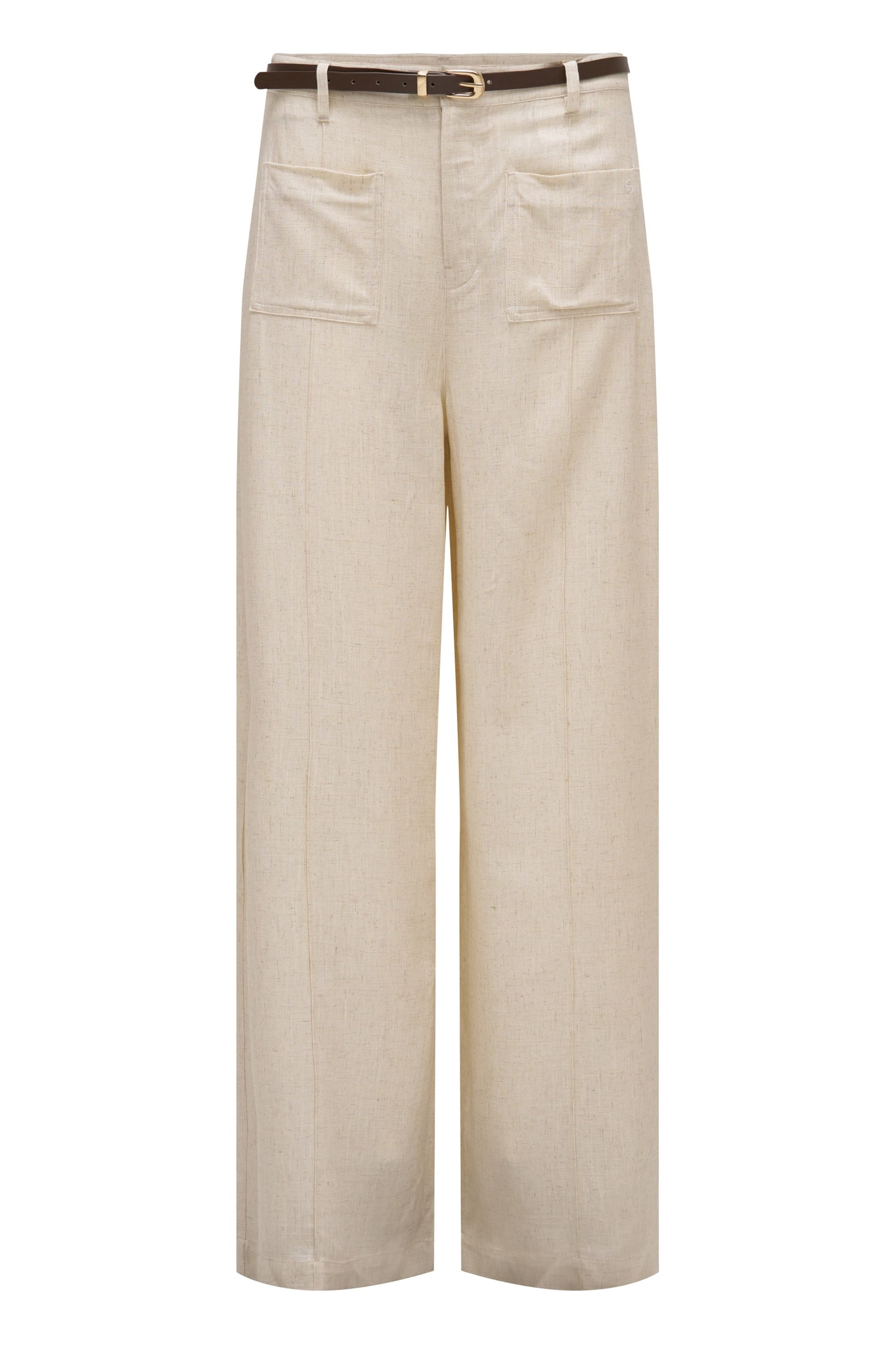Salsa Jeans Regular Chino in Beige: voorkant