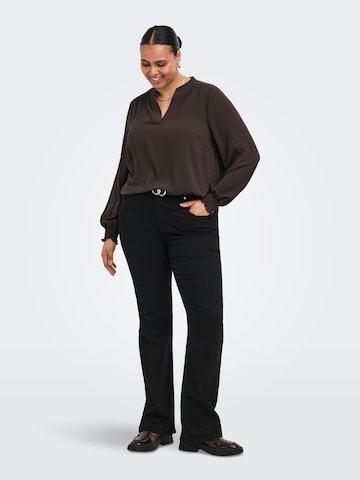 ONLY Carmakoma Bluse  'CARMetta' in Braun