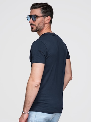 Maglietta di Ombre in blu