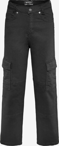 BLUE EFFECT Regular Pants in Black: front