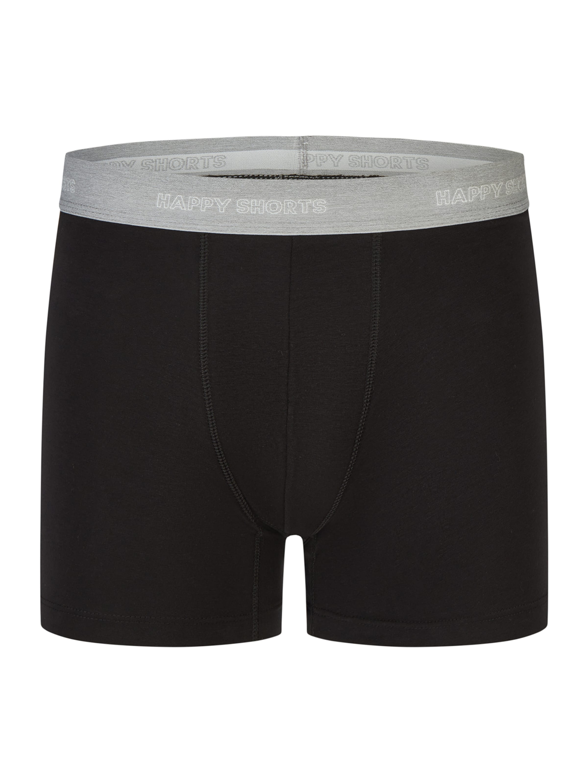 Happy Shorts - Calzoncillo boxer ' Week Mix ' en negro
