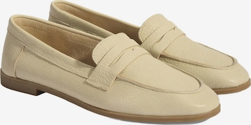 Desa Mocassins 'Beleg' in Beige: voorkant