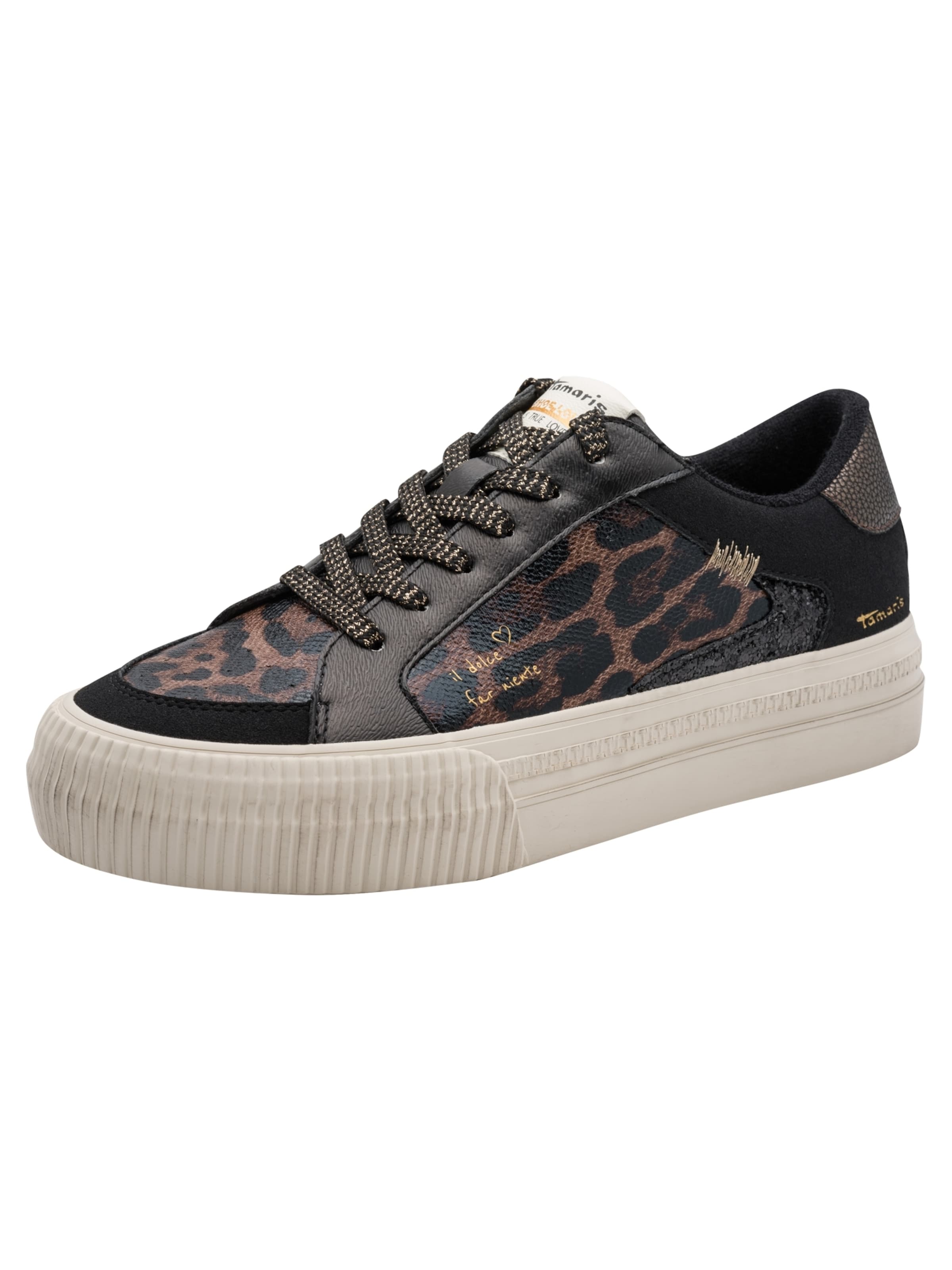 Tamaris Sneakers in Black: front