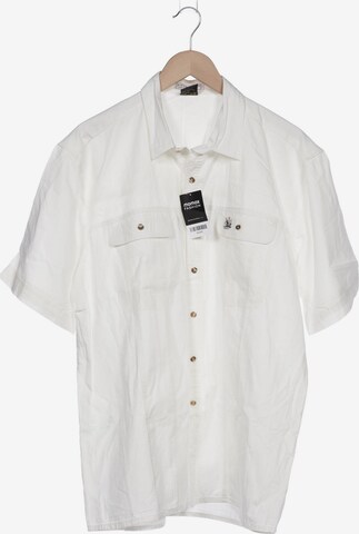 HAMMERSCHMID Button Up Shirt in XXL in White: front