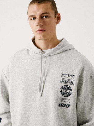 Sweat-shirt 'Red Bull Racing x Pepe Jeans' Red Bull Racing x Pepe Jeans en gris